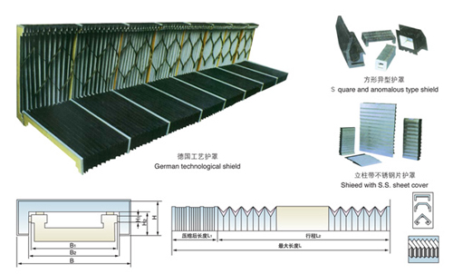 风琴式防护罩规格